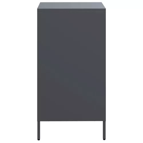  antracit hidegen hengerelt acél tálalószekrény 35x39x73,5 cm