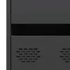  fekete hidegen hengerelt acél tálalószekrény 35 x 39 x 73,5 cm