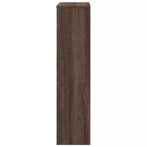  barna tölgyszínű szerelt fa radiátorburkolat 78 x 20 x 82 cm