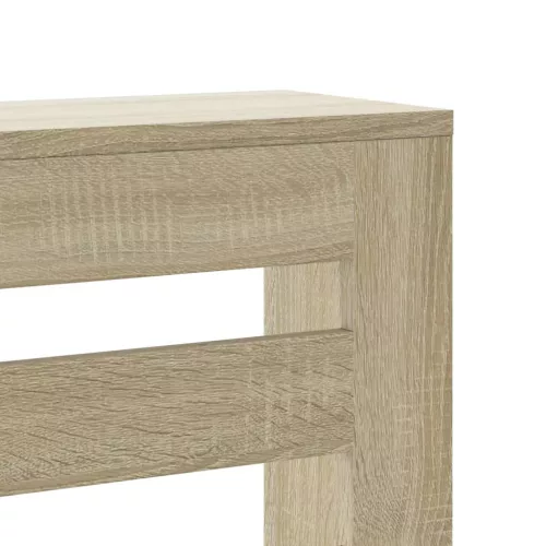  sonoma tölgy színű szerelt fa radiátorburkolat 104 x 20 x 82 cm