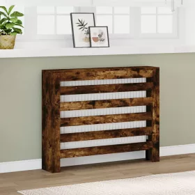    füstös tölgy színű szerelt fa radiátorburkolat 104 x 20 x 82 cm