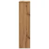  kézműves tölgy színű szerelt fa radiátorburkolat 104x20x82 cm