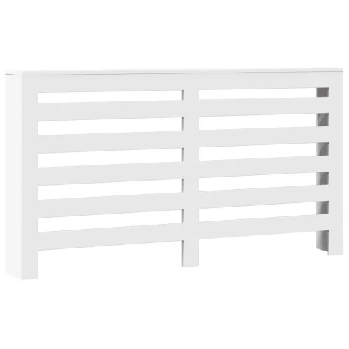  fehér szerelt fa radiátorburkolat 149 x 20 x 82 cm