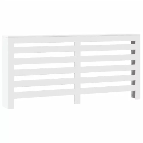  fehér szerelt fa radiátorburkolat 175 x 20 x 82 cm