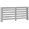  betonszürke szerelt fa radiátorburkolat 175 x 20 x 82 cm
