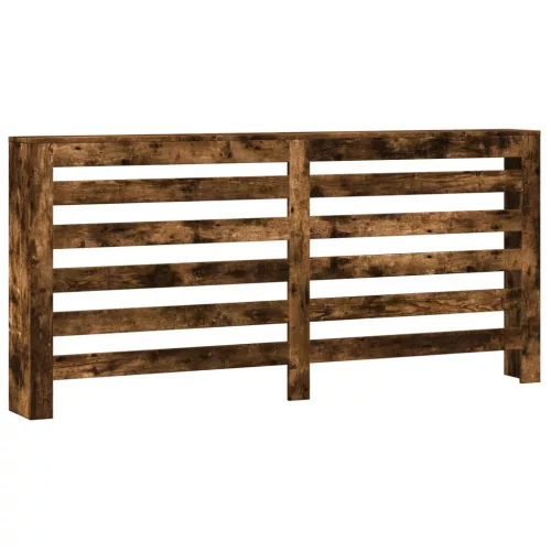  füstös tölgy színű szerelt fa radiátorburkolat 175 x 20 x 82 cm