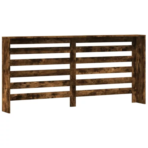  füstös tölgy színű szerelt fa radiátorburkolat 175 x 20 x 82 cm