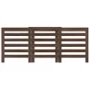  barna tölgyszínű szerelt fa radiátorburkolat 205x21,5x83,5 cm