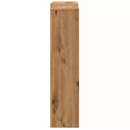  kézműves tölgy szerelt fa radiátorburkolat 205 x 21,5 x 83,5 cm