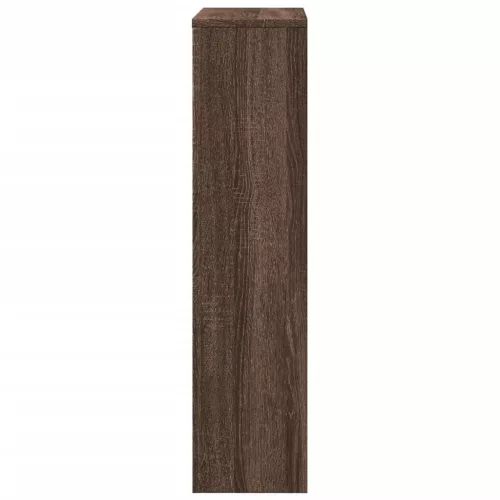  barna tölgyszínű szerelt fa radiátorburkolat 78 x 20 x 82 cm