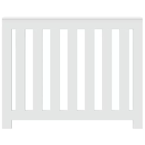  fehér szerelt fa radiátorburkolat 104 x 20 x 82 cm