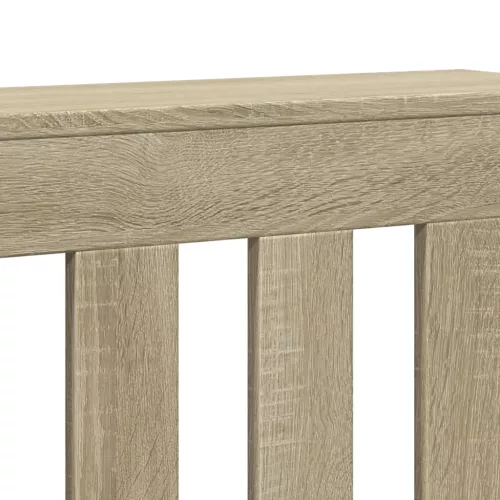  sonoma tölgy színű szerelt fa radiátorburkolat 104 x 20 x 82 cm