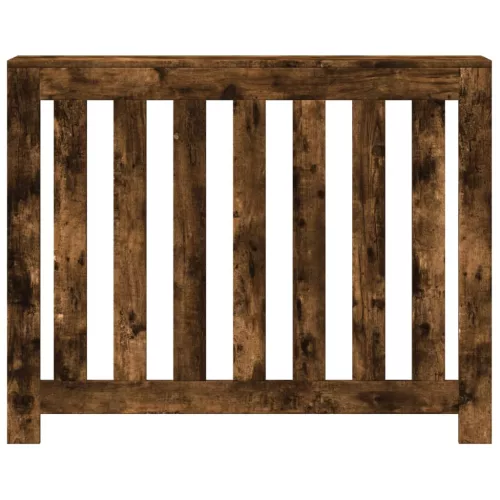  füstös tölgy színű szerelt fa radiátorburkolat 104 x 20 x 82 cm