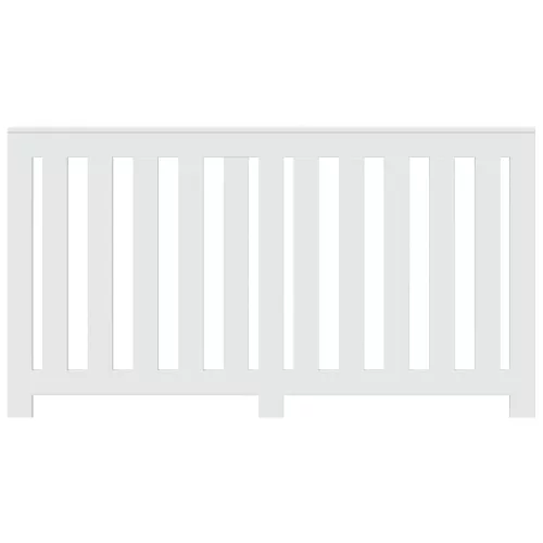  fehér szerelt fa radiátorburkolat 149 x 20 x 82 cm