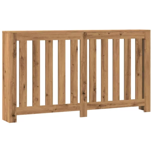  kézműves tölgy szerelt fa radiátorburkolat 149 x 20 x 82 cm