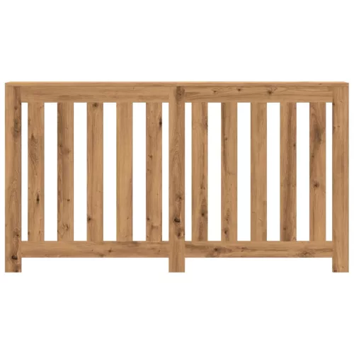  kézműves tölgy szerelt fa radiátorburkolat 149 x 20 x 82 cm