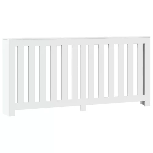  fehér szerelt fa radiátorburkolat 175 x 20 x 82 cm