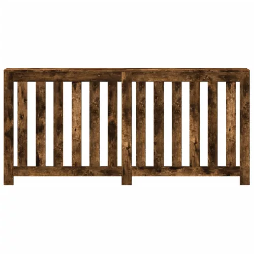  füstös tölgy színű szerelt fa radiátorburkolat 175 x 20 x 82 cm