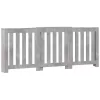  betonszürke szerelt fa radiátorburkolat 205 x 21,5 x 83,5 cm