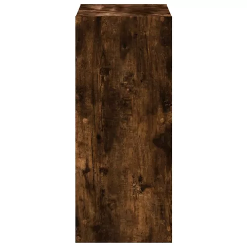  füstös tölgy színű szerelt fa könyvespolc 68,5 x 32 x 75 cm