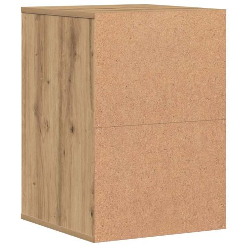  kézműves tölgy szerelt fa sarok komód 40 x 41 x 58 cm