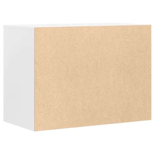  fehér szerelt fa fiókos sarokszekrény 80 x 41 x 58 cm