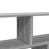  szürke sonoma színű szerelt fa fali polc 100 x 25 x 50 cm