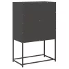  Magastábla Fekete 68x39x107 cm Acél