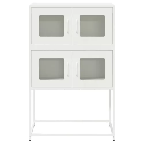  Magastábla Fehér 68x39x107 cm Acél