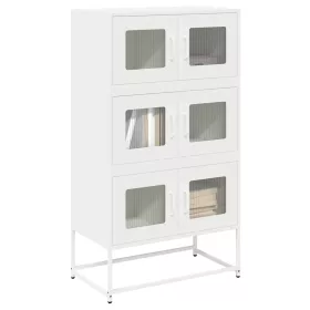  Magastábla Fehér 68x39x123 cm Acél
