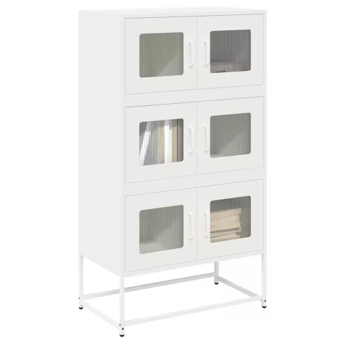  Magastábla Fehér 68x39x123 cm Acél