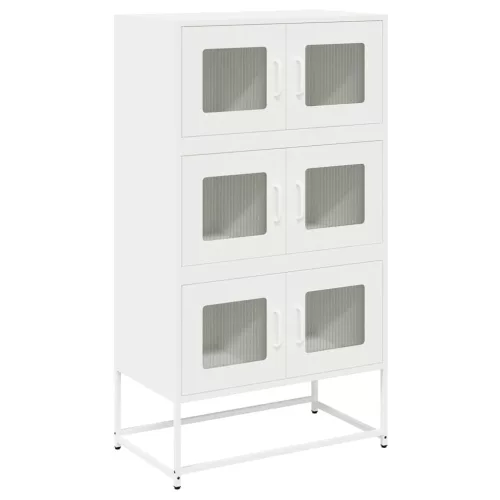  Magastábla Fehér 68x39x123 cm Acél