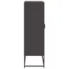  Magastábla Fekete 68x39x123 cm Acél