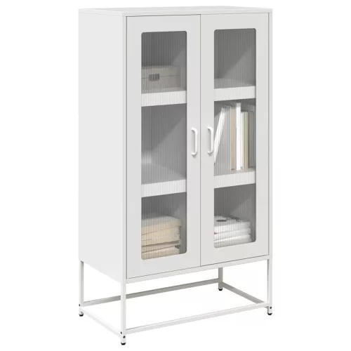  Magastábla Fehér 68x39x123 cm Acél