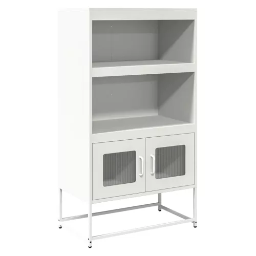  Magastábla Fehér 68x39x123 cm Acél
