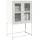  Magastábla Fehér 68x39x107 cm Acél
