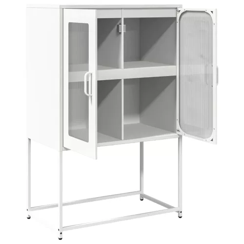  Magastábla Fehér 68x39x107 cm Acél