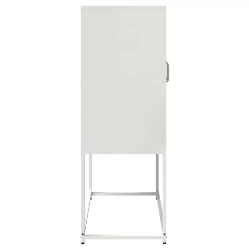  Magastábla Fehér 68x39x107 cm Acél