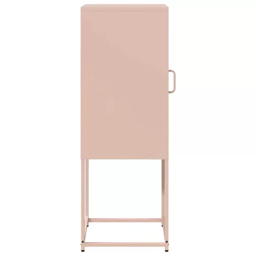  rózsaszín hidegen hengerelt acél tálalószekrény 36x39x107 cm