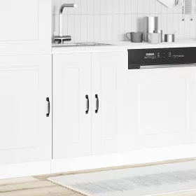    Mosogató aljzat szekrény Kalmar fehér 60x46x81,5 cm műanyag fa