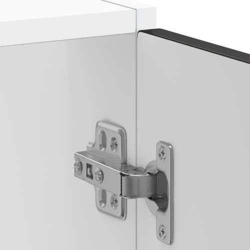  Mosogató aljzat szekrény Kalmar fekete 60x46x81,5 cm műanyag fa