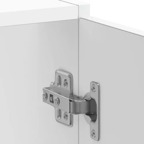  Mosogató aljzat szekrény Kalmar magasfényű fehér 60x46x81,5 cm