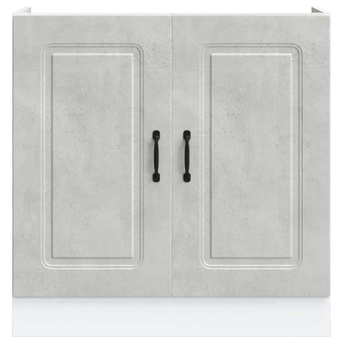  Mosogató aljzat szekrény Kalmar betonszürke 80x46x81,5 cm