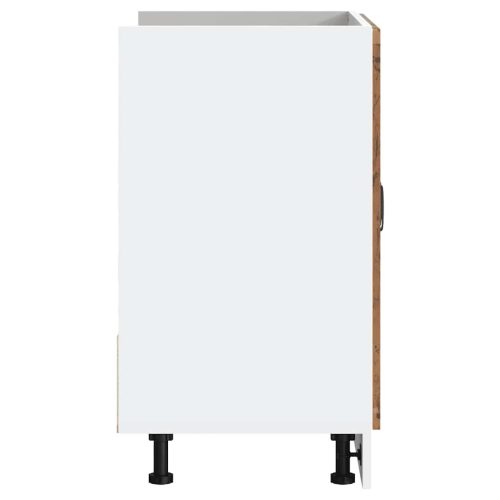  Mosogató aljzat szekrény Kalmar régi fa 80x46x81,5cm műanyag fa