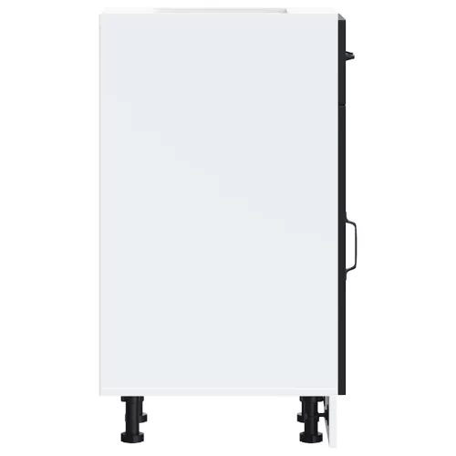  Konyhai alapszekrény Kalmar fekete színű műfa