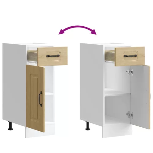  konyhai alapszekrény Kalmar sonoma tölgy mérnöki fa