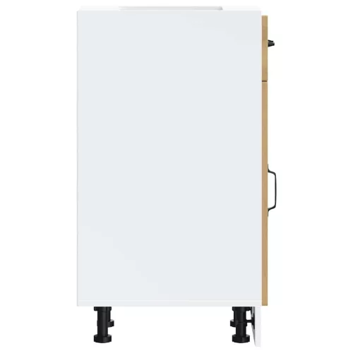  Konyhai alapszekrény Kalmar kézműves tölgy műszaki fa