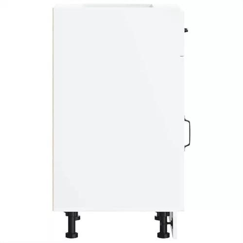  Konyhai alsó szekrény Kalmar fehér műfa