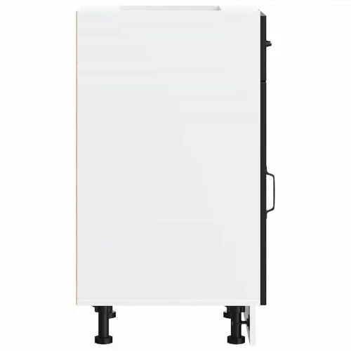  Konyhai alapszekrény Kalmar fekete színű műfa