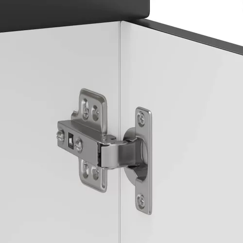  Konyhai alapszekrény Kalmar fekete színű műfa